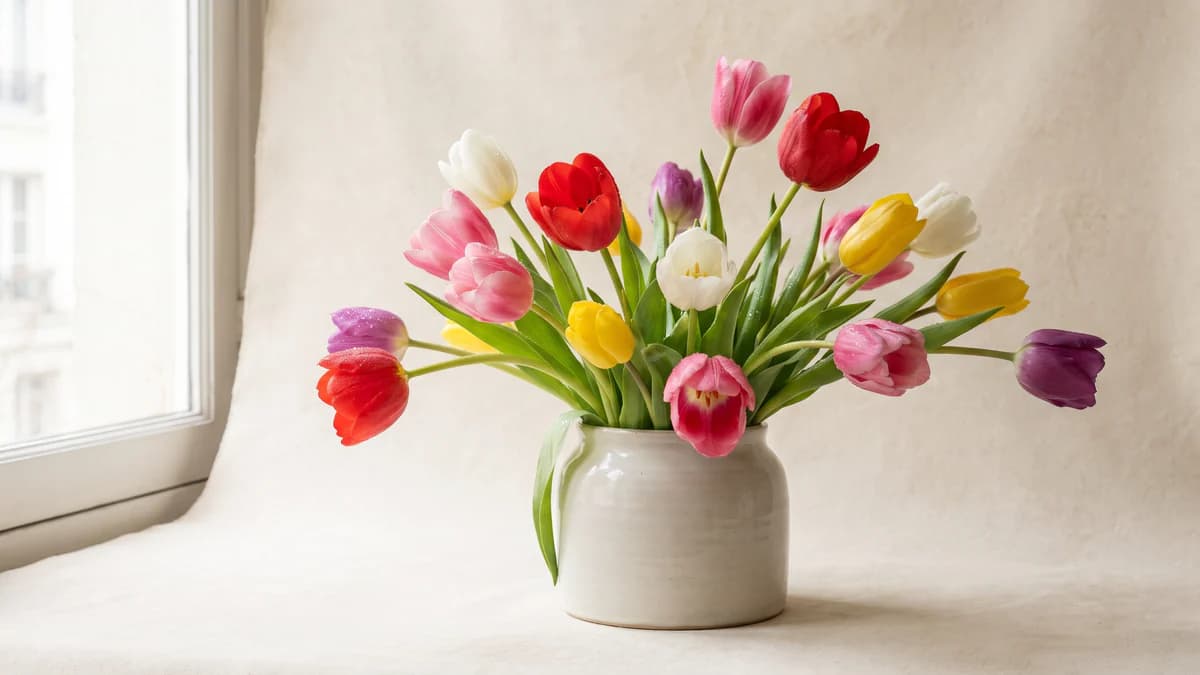 La tulipe : signification des couleurs et symbolique
