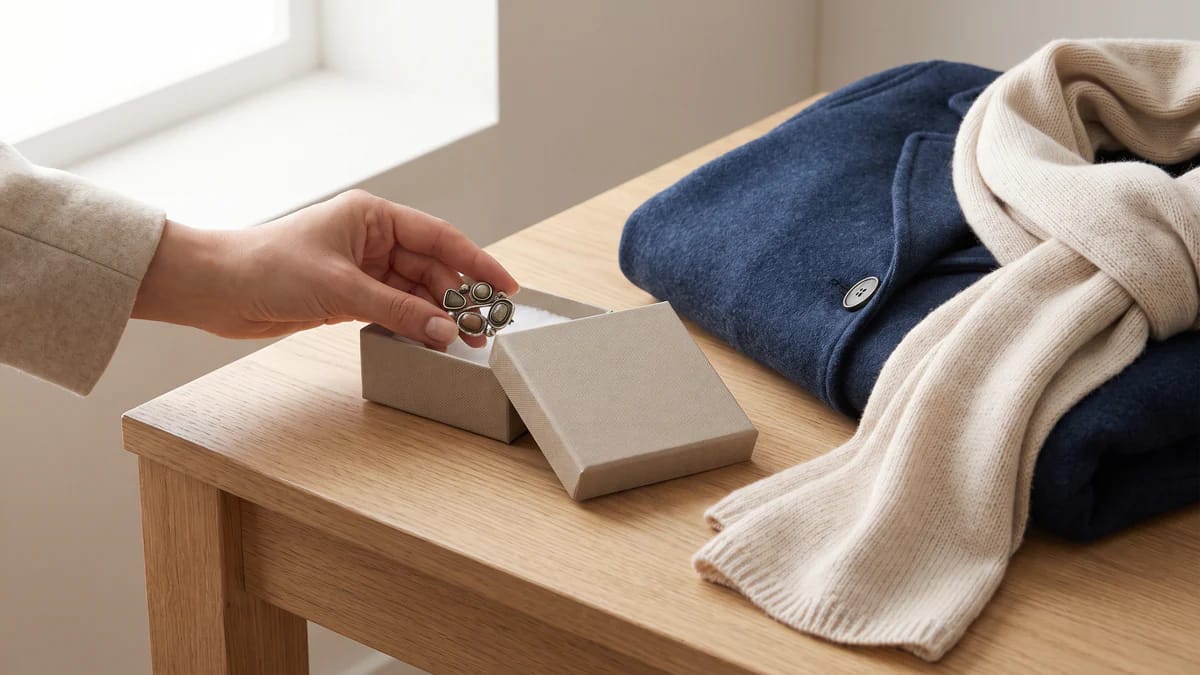 Een broche cadeau doen: begin bij haar favoriete jas