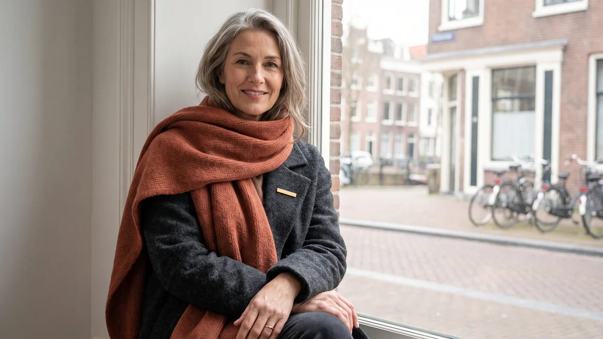 Een sjaal vastmaken met een broche: kijk eerst naar stof en sluiting