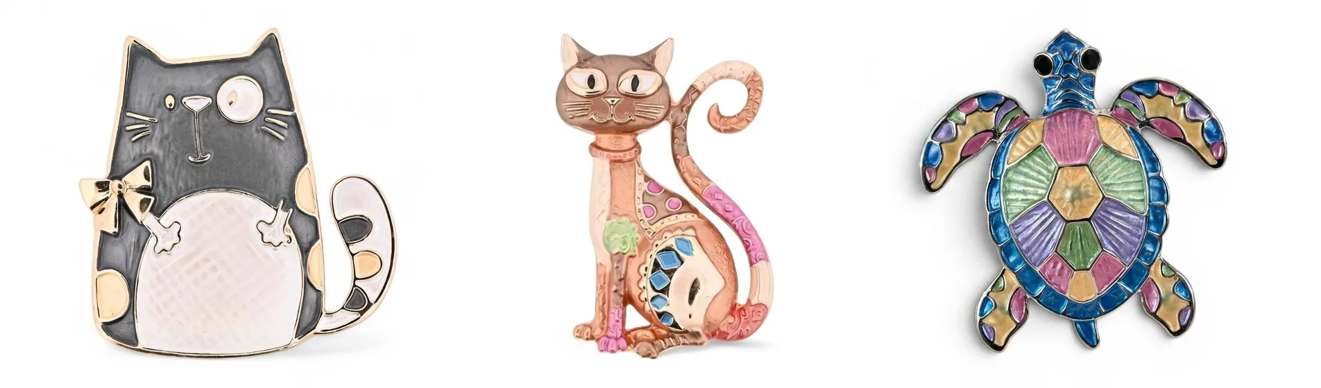 Our animal brooches